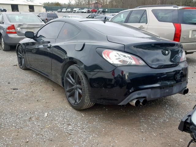 KMHHT6KD4BU059864 - 2011 HYUNDAI GENESIS CO BLACK photo 3