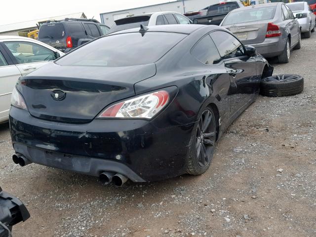 KMHHT6KD4BU059864 - 2011 HYUNDAI GENESIS CO BLACK photo 4