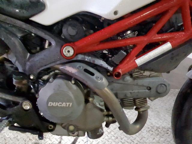 ZDM1RANN3DB062804 - 2013 DUCATI MONSTER 79 WHITE photo 7