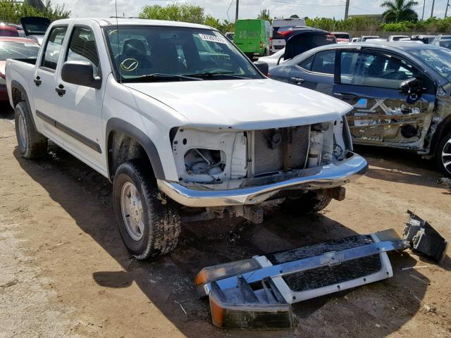 1GCDT136568228343 - 2006 CHEVROLET COLORADO WHITE photo 1