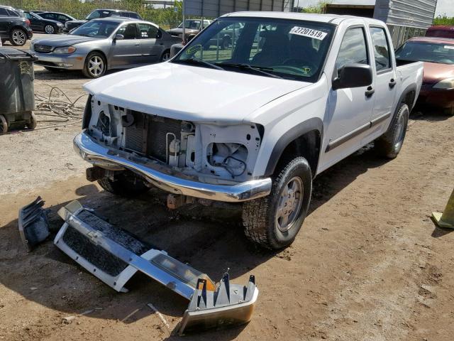 1GCDT136568228343 - 2006 CHEVROLET COLORADO WHITE photo 2