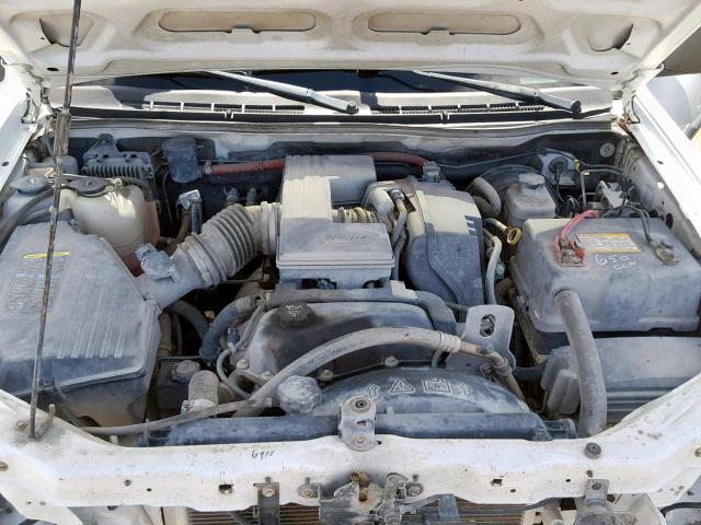 1GCDT136568228343 - 2006 CHEVROLET COLORADO WHITE photo 7