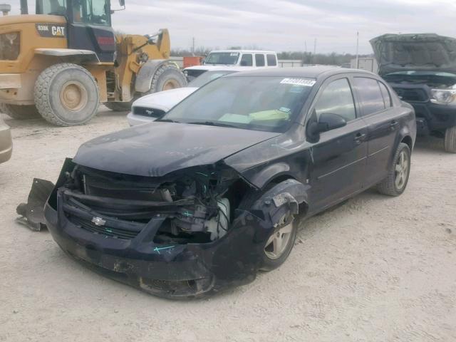 1G1AL55FX67868098 - 2006 CHEVROLET COBALT LT BLACK photo 2