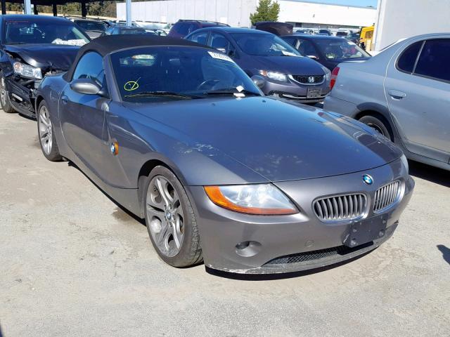 4USBT53443LT23783 - 2003 BMW Z4 3.0 GRAY photo 1