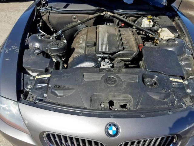 4USBT53443LT23783 - 2003 BMW Z4 3.0 GRAY photo 7