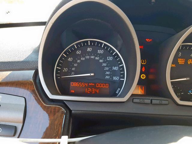 4USBT53443LT23783 - 2003 BMW Z4 3.0 GRAY photo 8