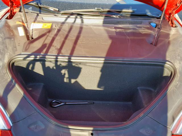 5YJSA1E20GF141961 - 2016 TESLA MODEL S Կարմիր լուսանկար 7