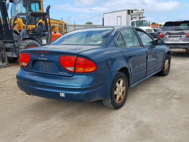 1G3NL52F62C244894 - 2002 OLDSMOBILE ALERO GL GREEN photo 4