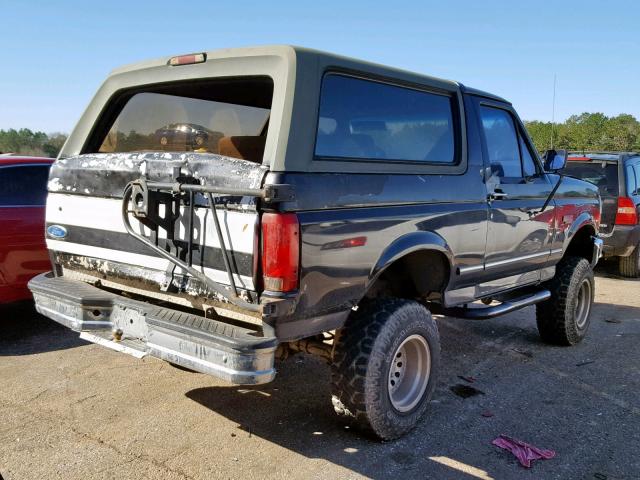 1FMEU15N9TLB59246 - 1996 FORD BRONCO U10 BLACK photo 4