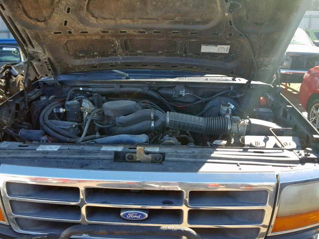 1FMEU15N9TLB59246 - 1996 FORD BRONCO U10 BLACK photo 7