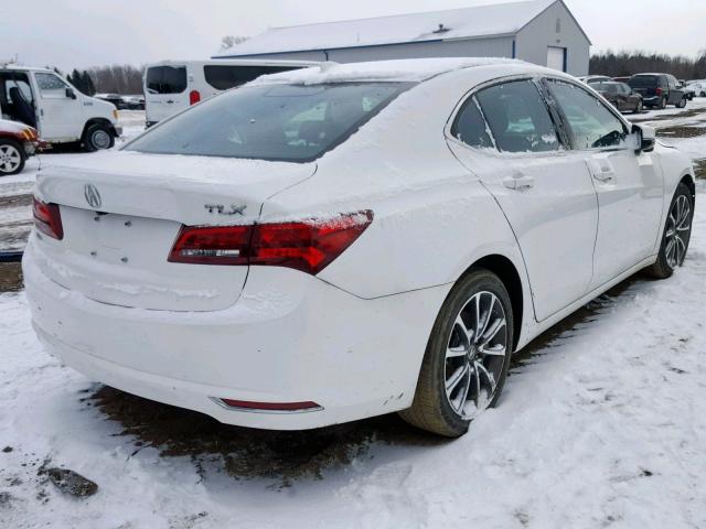 19UUB2F39GA011576 - 2016 ACURA TLX WHITE photo 4