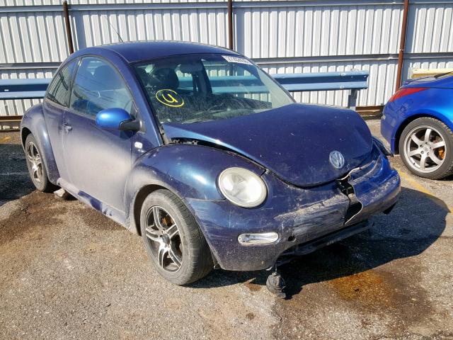 3VWCS21C91M417432 - 2001 VOLKSWAGEN NEW BEETLE Schwarz Foto 1