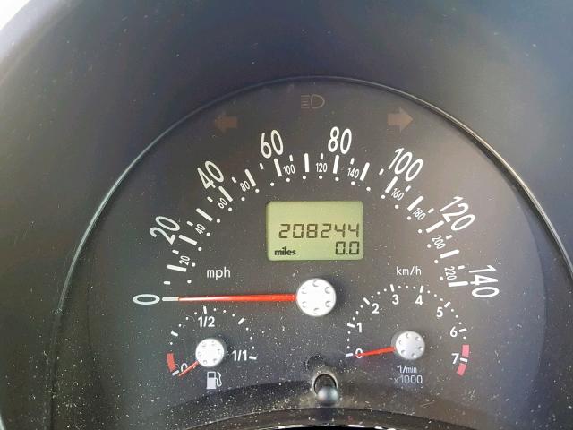 3VWCS21C91M417432 - 2001 VOLKSWAGEN NEW BEETLE Schwarz Foto 8