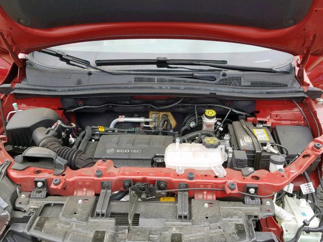 KL4CJ1SB3HB168403 - 2017 BUICK ENCORE SPO RED photo 7