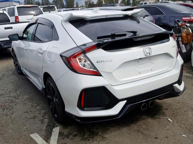 SHHFK7H46JU429102 - 2018 HONDA CIVIC SPOR WHITE photo 3