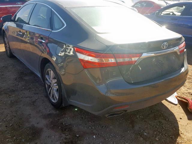 4T1BK1EB1DU035398 - 2013 TOYOTA AVALON BAS GRAY photo 3