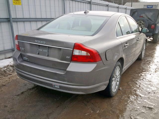 YV1AS982681073477 - 2008 VOLVO S80 3.2 BROWN photo 4