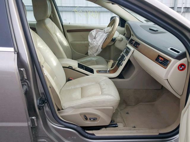 YV1AS982681073477 - 2008 VOLVO S80 3.2 BROWN photo 5