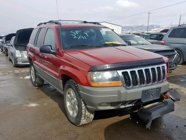 1J4GW48S51C719796 - 2001 JEEP GRAND CHER RED photo 1