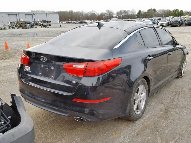 5XXGM4A7XFG463485 - 2015 KIA OPTIMA LX BLACK photo 4