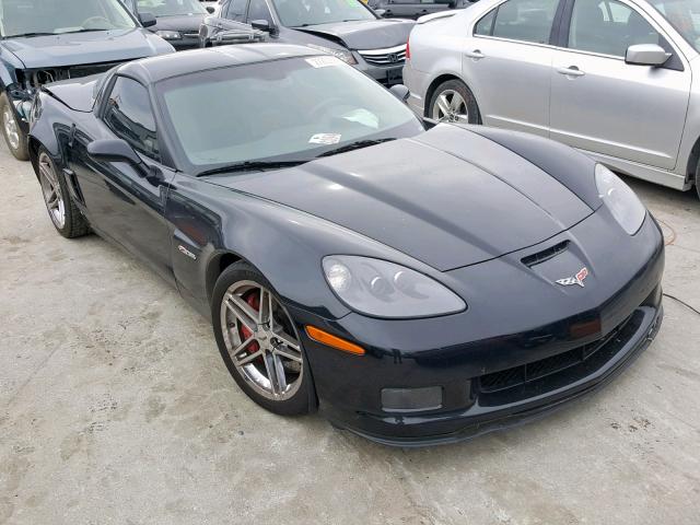 1G1YY26E585118126 - 2008 CHEVROLET CORVETTE Z BLACK photo 1