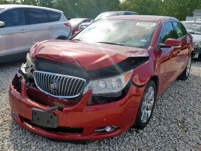 1G4GF5E3XDF328294 - 2013 BUICK LACROSSE P RED photo 2