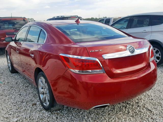 1G4GF5E3XDF328294 - 2013 BUICK LACROSSE P RED photo 3