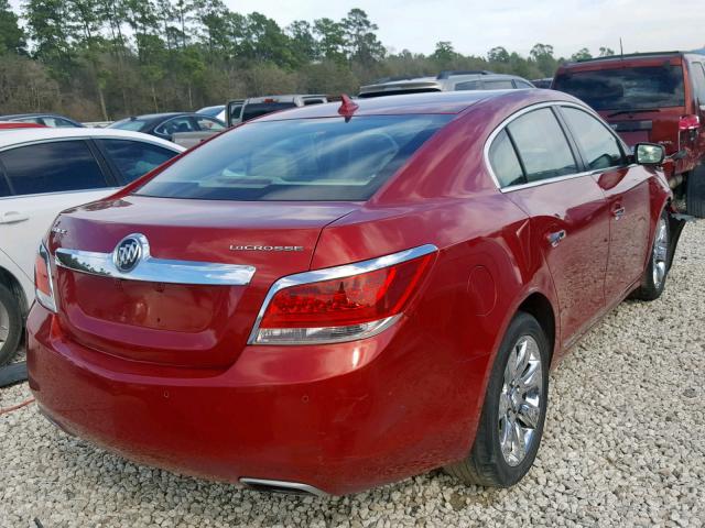 1G4GF5E3XDF328294 - 2013 BUICK LACROSSE P RED photo 4