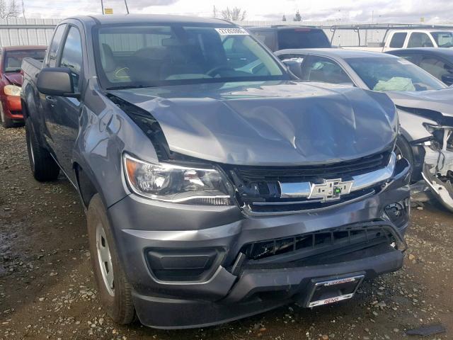 1GCHSBEA1J1303701 - 2018 CHEVROLET COLORADO GRAY photo 1