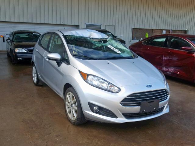 3FADP4EJ5KM105595 - 2019 FORD FIESTA SE SILVER photo 1