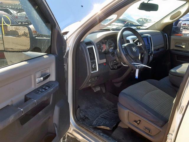 3C6UD5ML3CG225351 - 2012 DODGE RAM 2500 S ვერცხლისფერი ფოტო 9