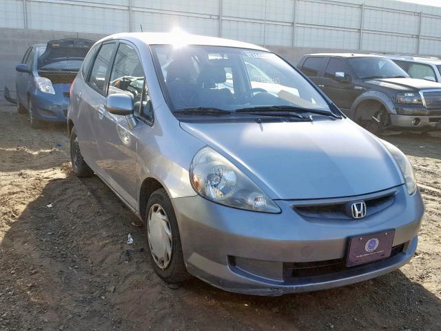 JHMGD37458S052736 - 2008 HONDA FIT SILVER photo 1