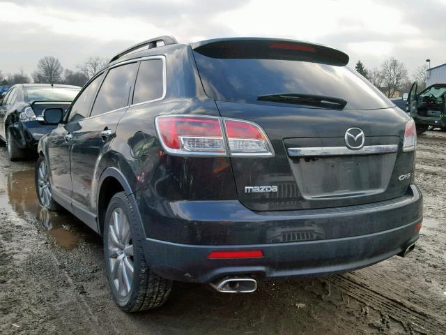 JM3TB38Y770117868 - 2007 MAZDA CX-9 BLACK photo 3