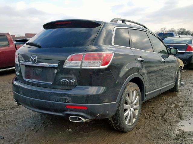 JM3TB38Y770117868 - 2007 MAZDA CX-9 BLACK photo 4