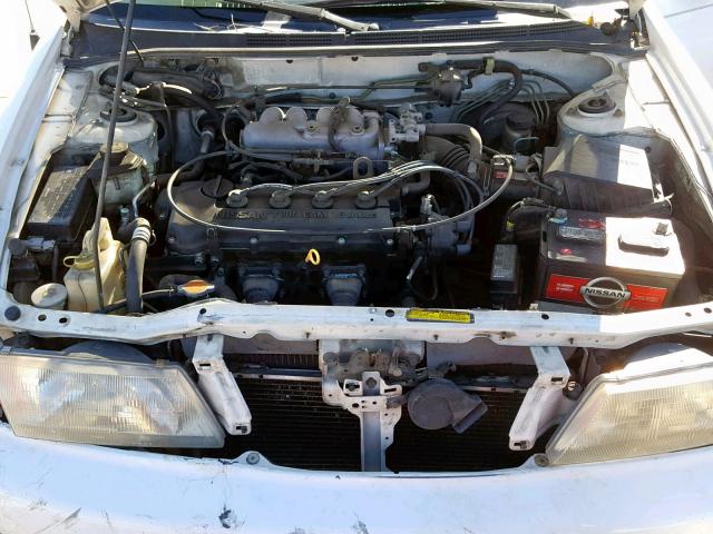 1N4AB41D8TC796125 - 1996 NISSAN SENTRA E WHITE photo 7