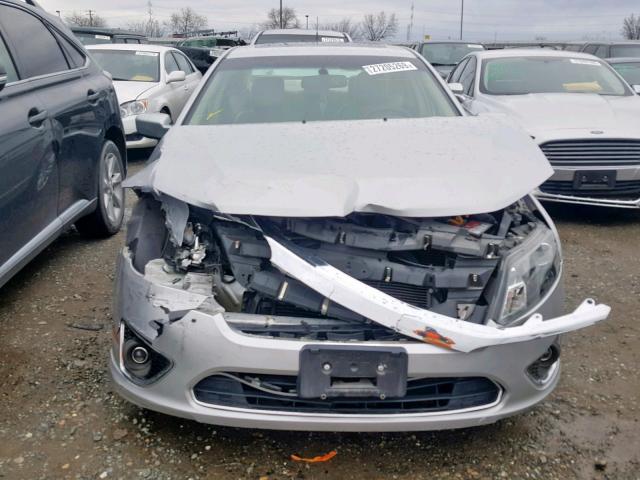 3FADP0L32AR268946 - 2010 FORD FUSION HYB SILVER photo 7