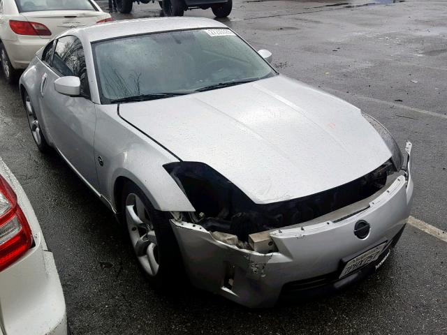 JN1AZ34D06M312302 - 2006 NISSAN 350Z COUPE SILVER photo 1