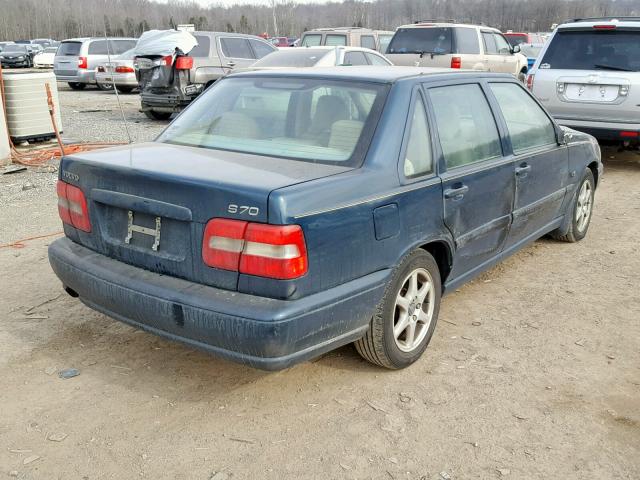 YV1LS55A2X2593763 - 1999 VOLVO S70 GREEN photo 4