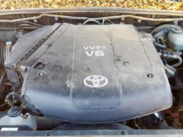 5TETU62N16Z189134 - 2006 TOYOTA TACOMA PRE BLACK photo 7