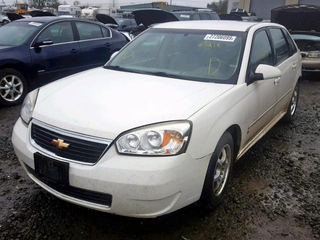 1G1ZT68N57F239576 - 2007 CHEVROLET MALIBU MAX 白色 照片 2