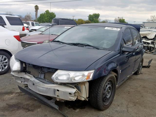 1G8AJ55F87Z150031 - 2007 SATURN ION LEVEL BLUE photo 2