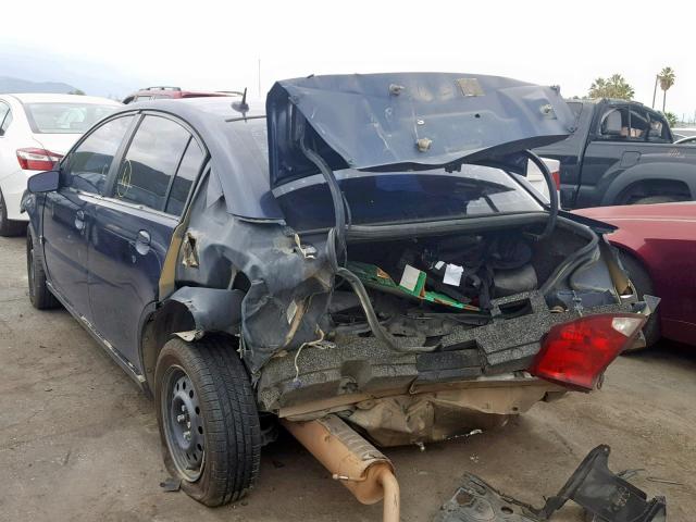 1G8AJ55F87Z150031 - 2007 SATURN ION LEVEL BLUE photo 3