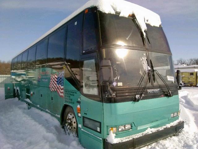 2PCH33498W1012124 - 1998 PREVOST BUS GREEN photo 1