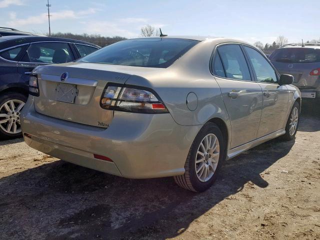 YS3FB49YX81124277 - 2008 SAAB 9-3 2.0T SILVER photo 4