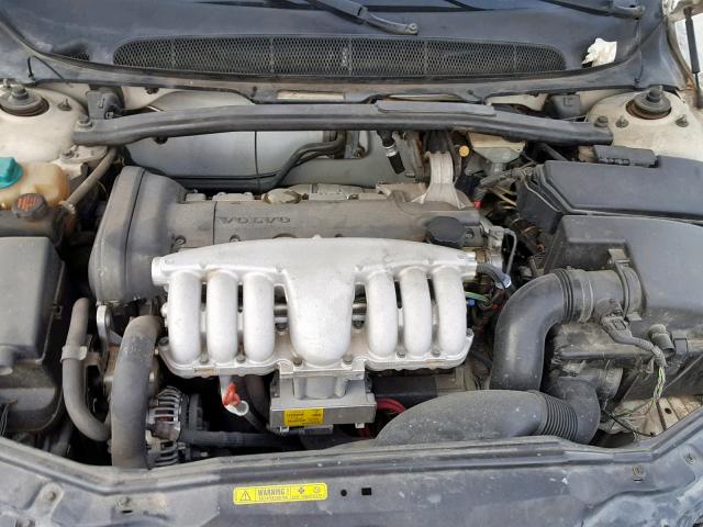 YV1TS94D4Y1134759 - 2000 VOLVO S80 WHITE photo 7