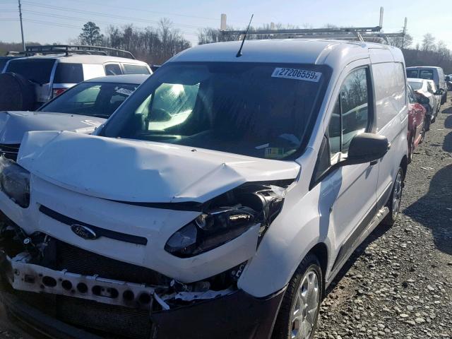 NM0LE6E76E1151429 - 2014 FORD TRANSIT CO WHITE photo 2