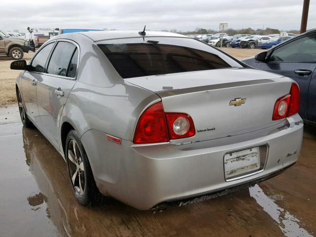 1G1ZC5E14BF253585 - 2011 CHEVROLET MALIBU 1LT 银色 照片 3