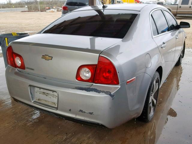 1G1ZC5E14BF253585 - 2011 CHEVROLET MALIBU 1LT 银色 照片 4