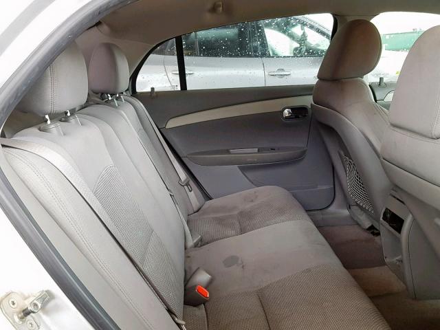 1G1ZC5E14BF253585 - 2011 CHEVROLET MALIBU 1LT 银色 照片 6