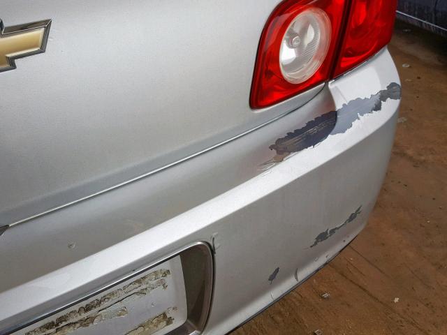 1G1ZC5E14BF253585 - 2011 CHEVROLET MALIBU 1LT 银色 照片 9